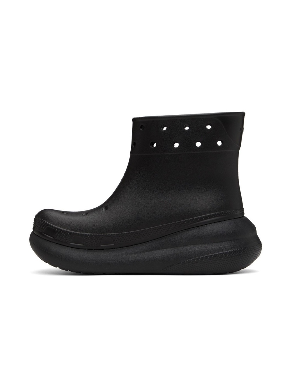 Ssense CROCS Platform Black Crush Boots Women Size 5 Men Size 3